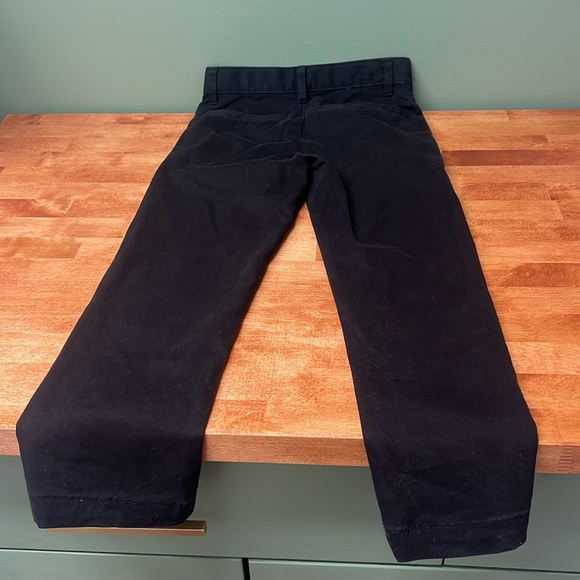 Wonder Nation Boys 8R black pants, w/pockets & adjustable waistband, EUC - Picture 2 of 6